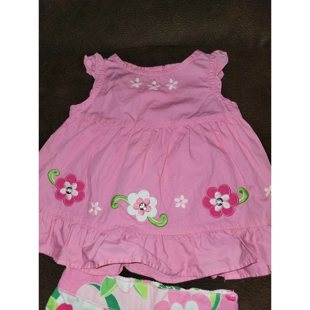 Gymboree floral mermaid outfit size 3 6‎ months